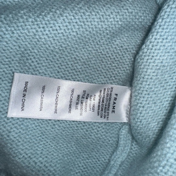 Men’s cashmere sweater sz xl by Frame - Picture 9 of 10